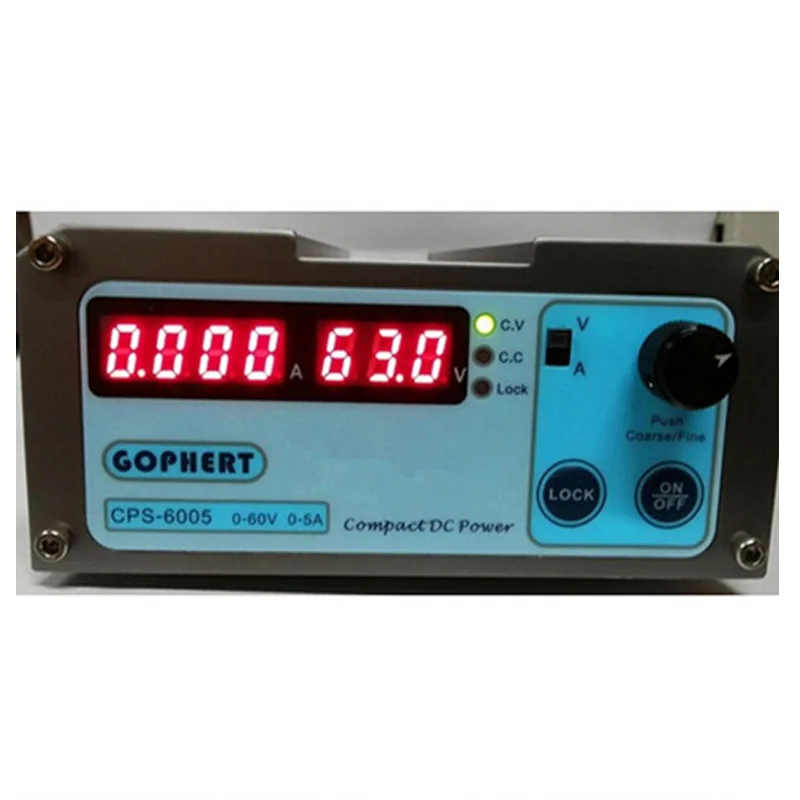 CPS6005 디지털 가변 스위칭 DC 전원 공급 장치, 저전력 60V 5A 110V-220V