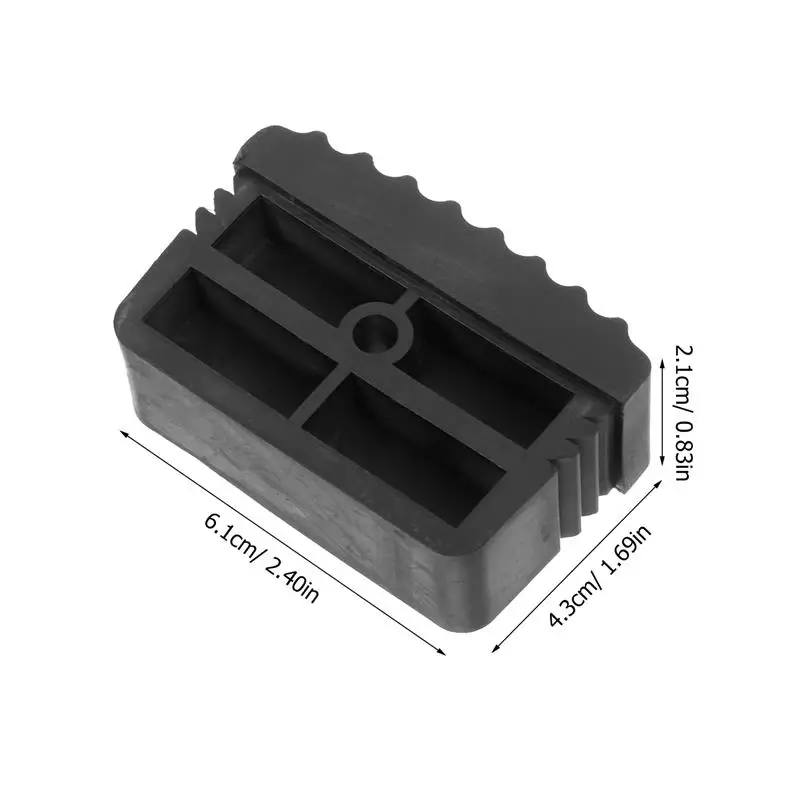 2Pcs Non Ladder Foot Covers Thickened Floor Rubber Tips For Extension Stairs Building Tools ladder feet covers