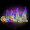 2022 Luminous Dildos For Women Silicone Huge Tongue Dildo For Anal Plug Octopus Tentacles Buttplug Dildio For Women Sexy Toys 1
