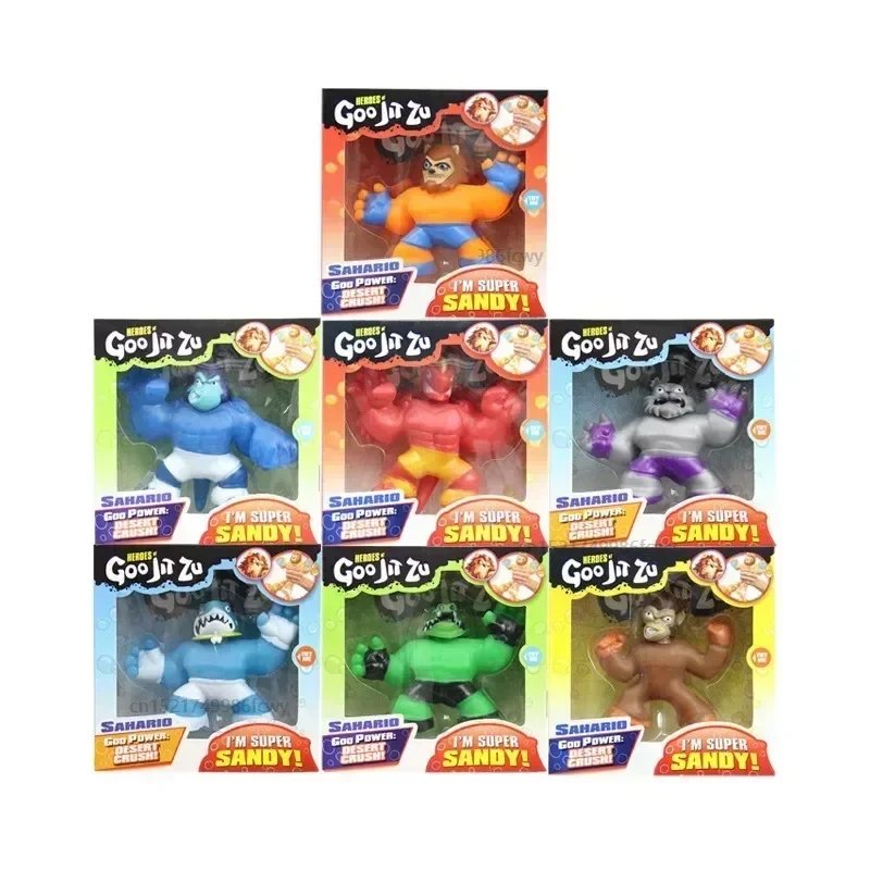 

Cartoon Super Heroes Anti Stress Toys Squeeze Squishy Rising Anti Soft Dolls Figurines Collectible Rubber Dolls for Kids Gift