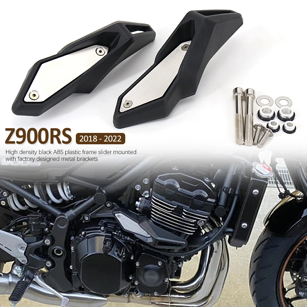 

New Z 900 RS Engine Guards Side Sliders Frame Slider Crash Pad ABS + CNC For Kawasaki Z900RS 2018 2019 2020 2021 2022 Crash Pad