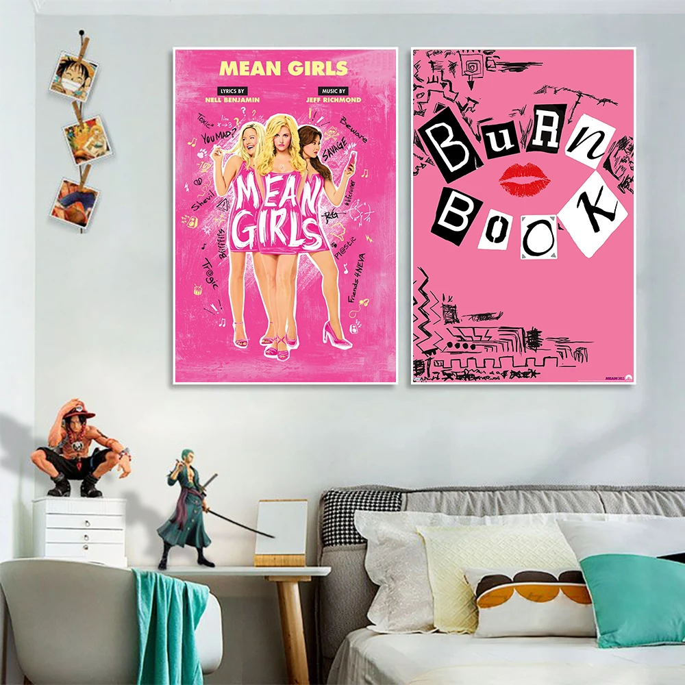 

Mean Girls Poster Broadway Musical Promo Posters HD Print Canvas Poster Bedroom Decor Sports Office Room Decor Poster Gift