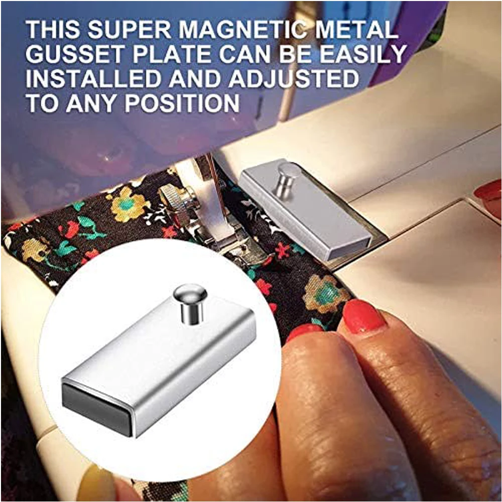 Set 6 Pezzi Calibri Magnetici Guida Cucitura Per Macchina Da Cucire - Accessori Universali Per Cucito