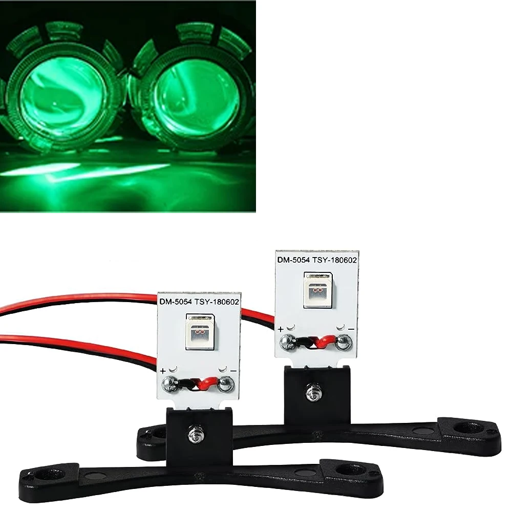 LED Devil Eye RGB Lights for Automotive and Motorcycle Headlights, App-Controlled