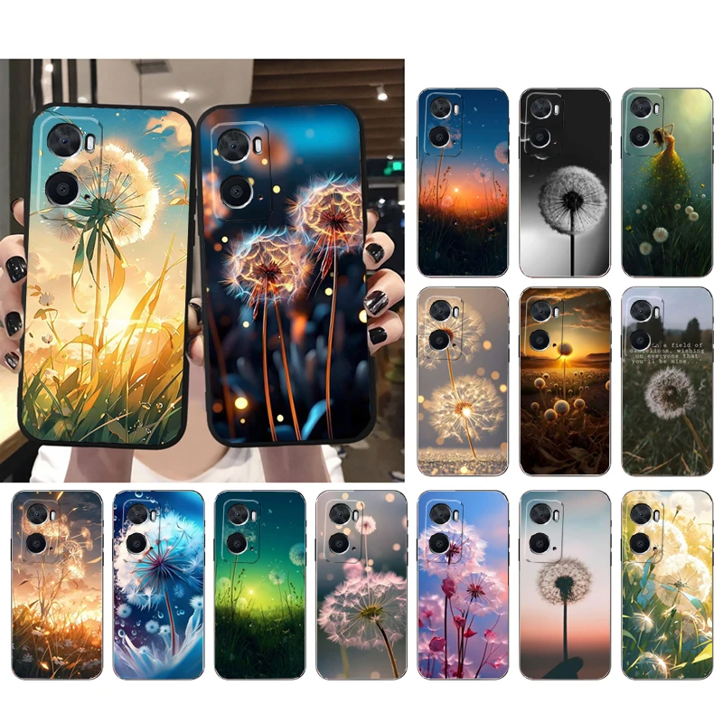 

Dandelion Phone Case For OPPO Realme 10 Pro Plus GT 2 Pro X2 Pro XT C25S 8 7 6 Pro 6i GT Master C3 C21 C21Y X3 SuperZoom