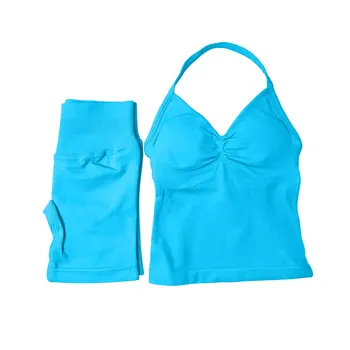 Ensemble Yoga 2 Pièces Short Femme