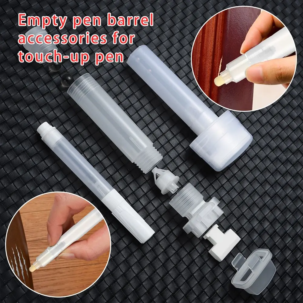 Empty Paint Pen 3/5/6.5/8/10mm Repeatable Rod Plastic Liquid Chalk Marker  Barrels Transparent Refillable Ink Graffiti Tube Pens - Whiteboard Marker -  AliExpress