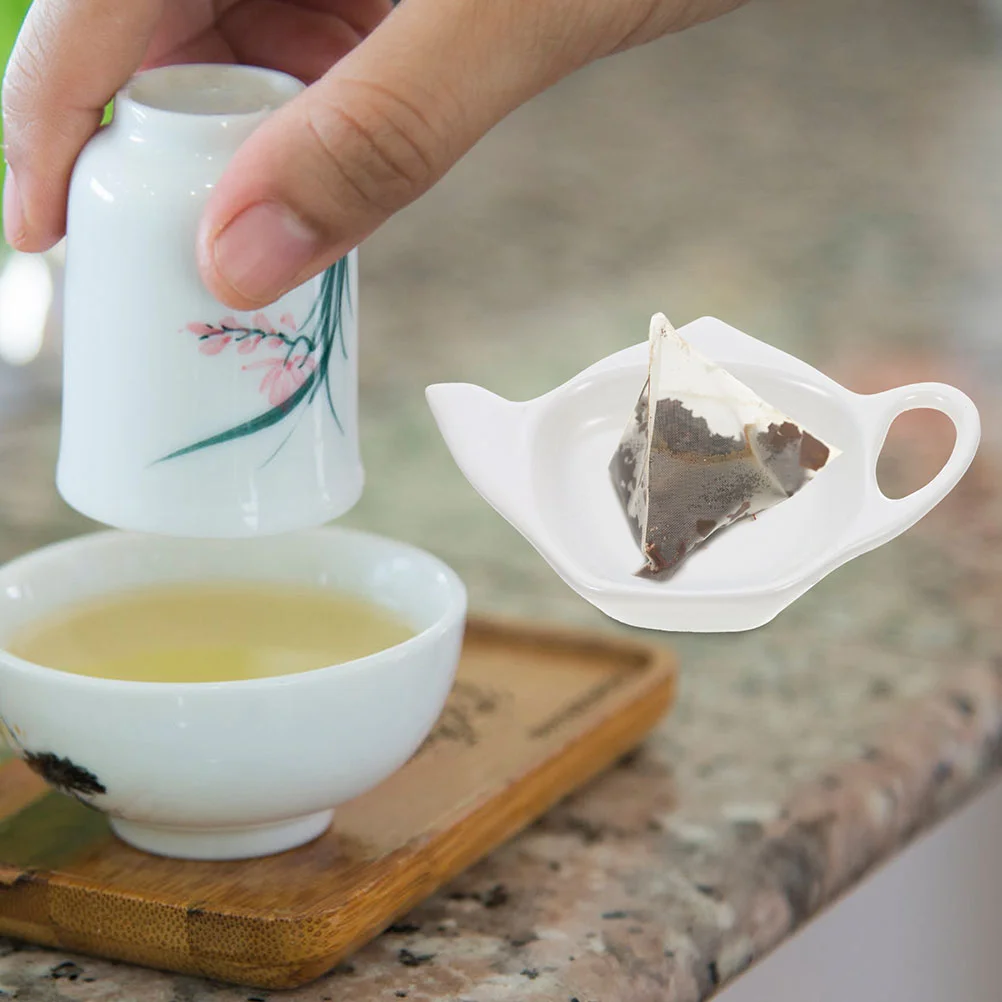 Tea Set Tea Bag Holder Tea Bag Coasters Ceramic Saucers Spoon Rests Seasoning Dish Snack Bowl Storage Rack