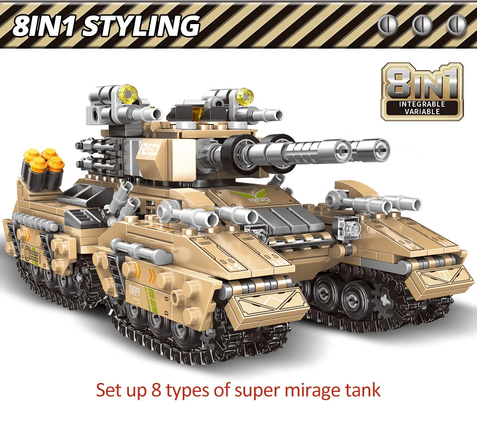 Char Militaire Jeu De Construction 2127 Pièces Modèle De Char WW2 Militaire  Tank Maus Blocs De Construction Compatible avec Lego - Cdiscount Jeux -  Jouets