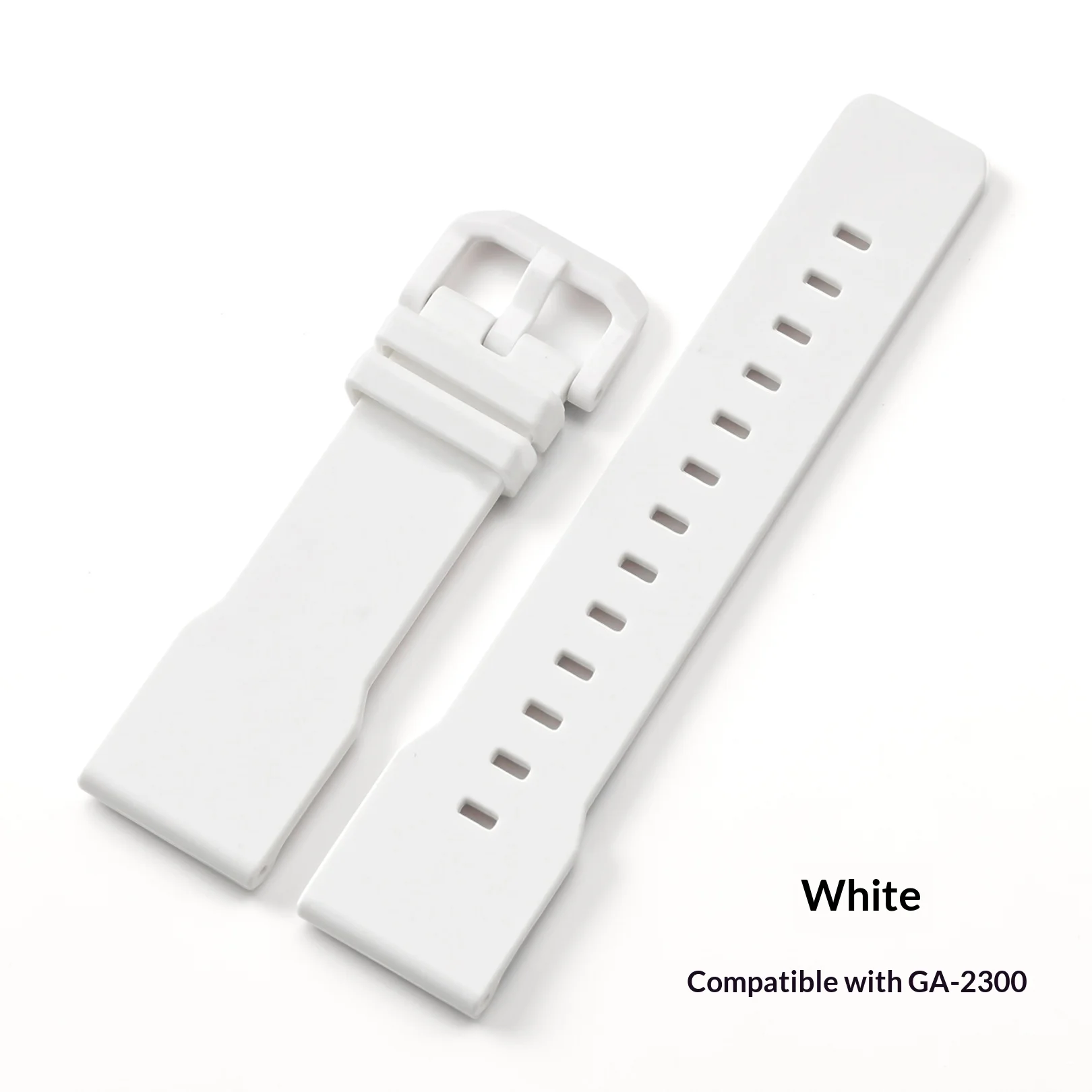 Silicone Rubber Sport Watch Strap - Waterproof Resin Bracelet