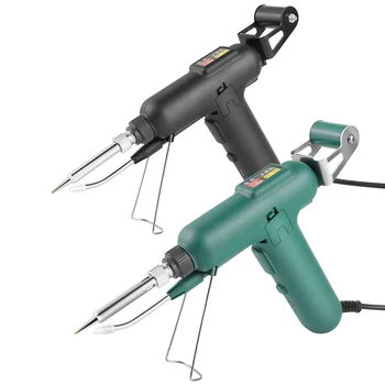 반자동 주석 공급기, 내부 가열 핸드헬드 납땜 건, 100-220V 용접기 납땜 건, 80W