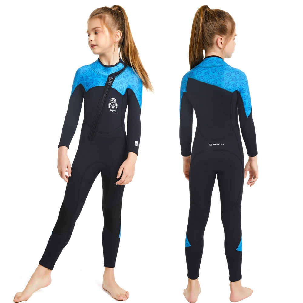 Children Thick Swimsuit Kids Surfing Neoprene Wetsuit Underwater Scuba Diving Suit Boys Jellyfish Swimwear Girls Bathing Suit diving suits children wetsuit