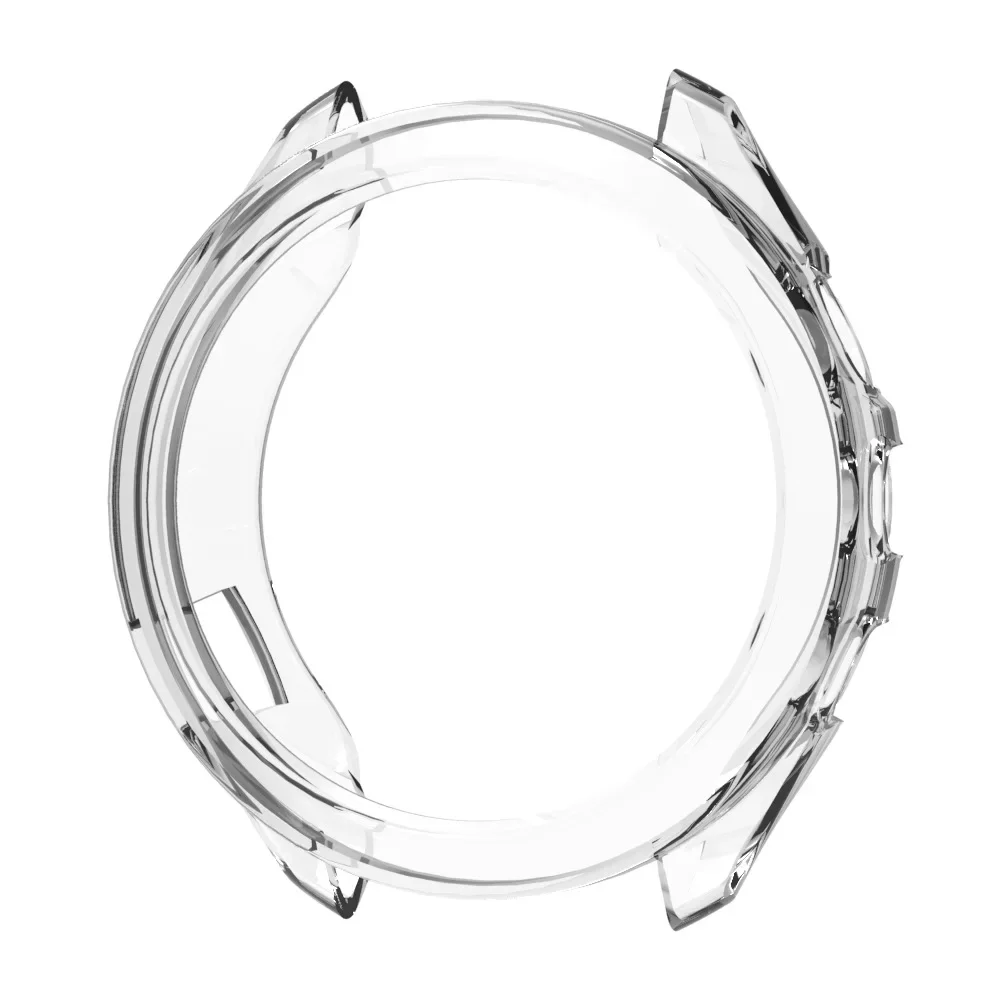 Transparent TPU Protective Case Cover for Smart Watch - Soft Silicone Bumper Protector Shell Accessories