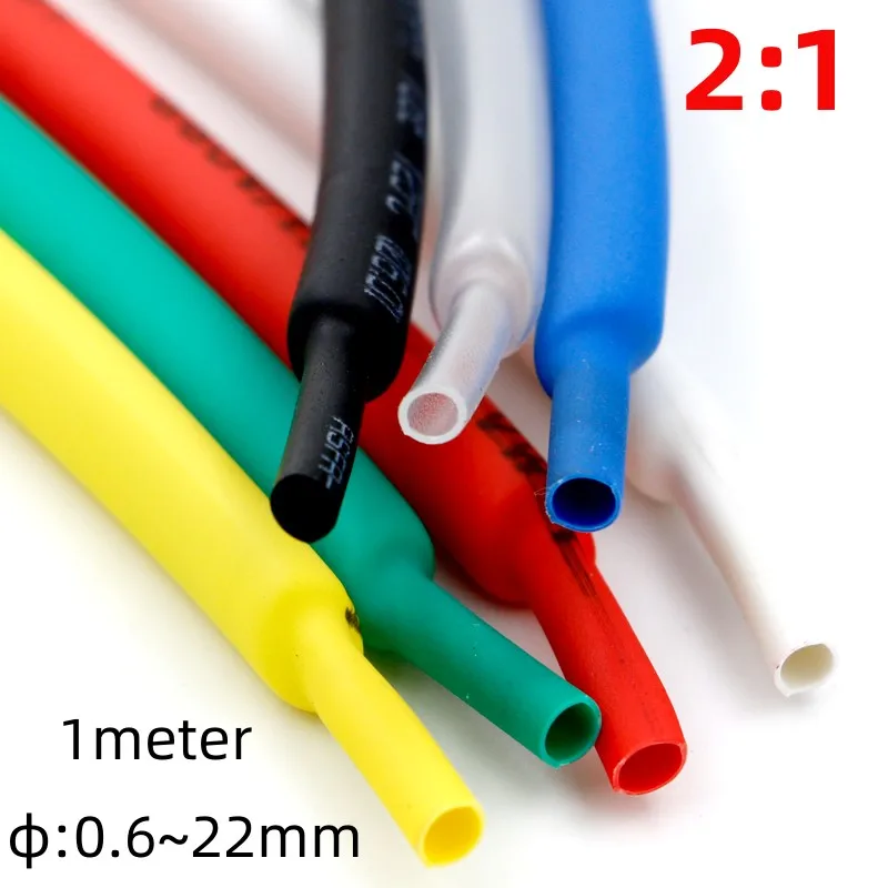 Sourcingmap&reg; Poliolefina 15mm Diametro Calore Tubo Tubazione Termo