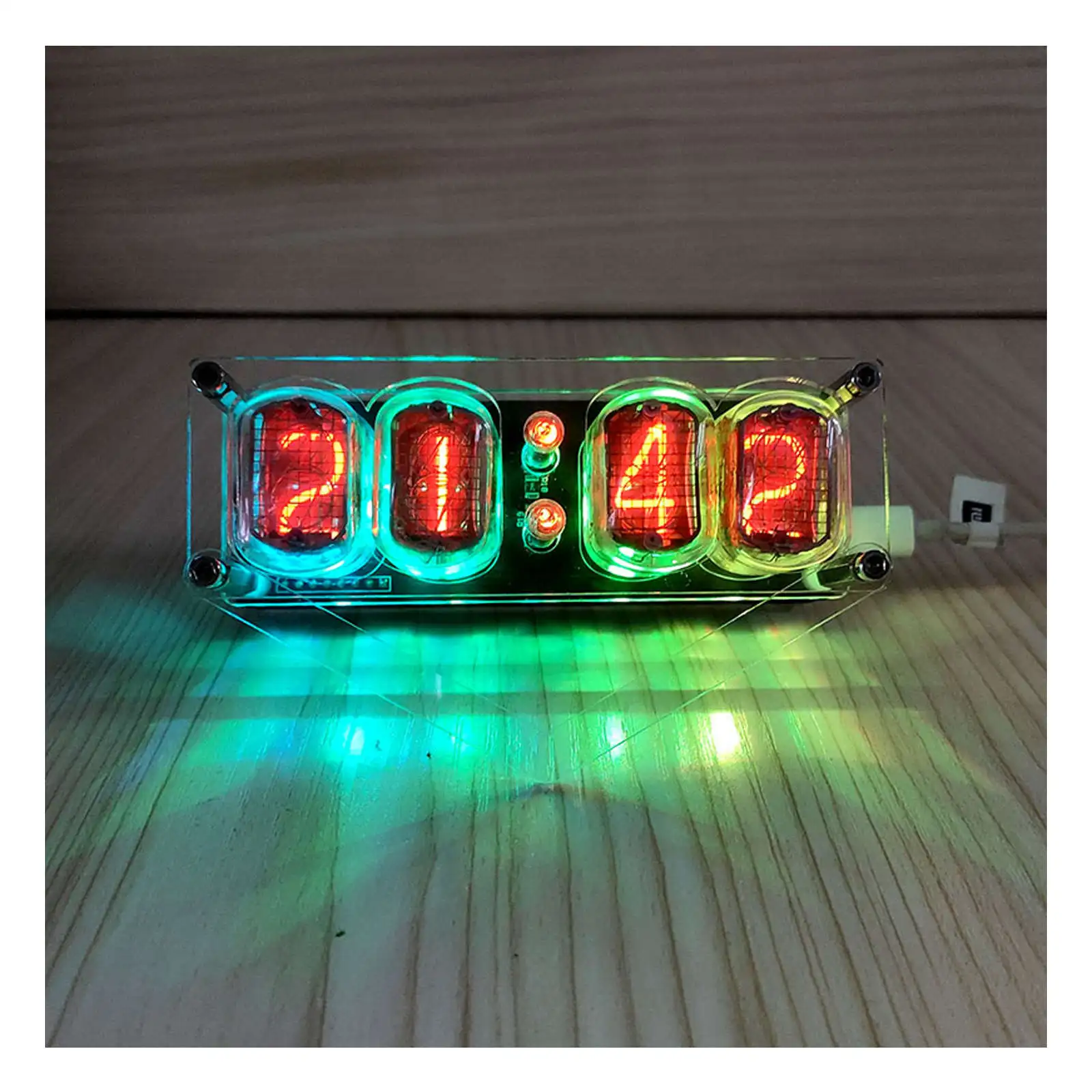 KIT OROLOGIO TUBO Nixie IV18 orologio tubo fluorescente digitale LCD
