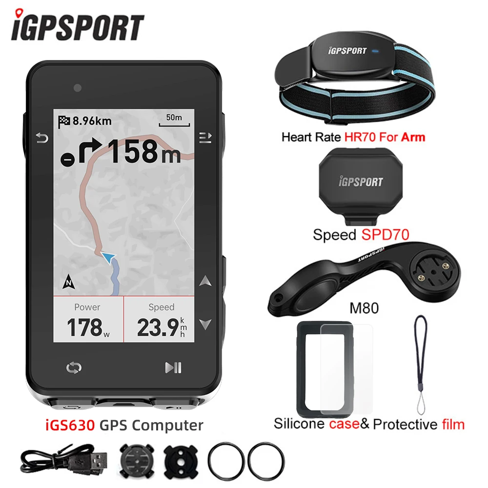 iGPSPORT iGS630 Bike GPS Computer Global Offline Map