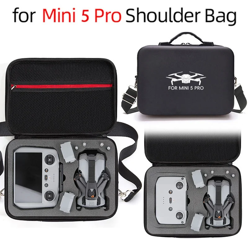 Sac de rangement DJI Mini 5 Pro - Étui de transport PU 31x21x11 cm
