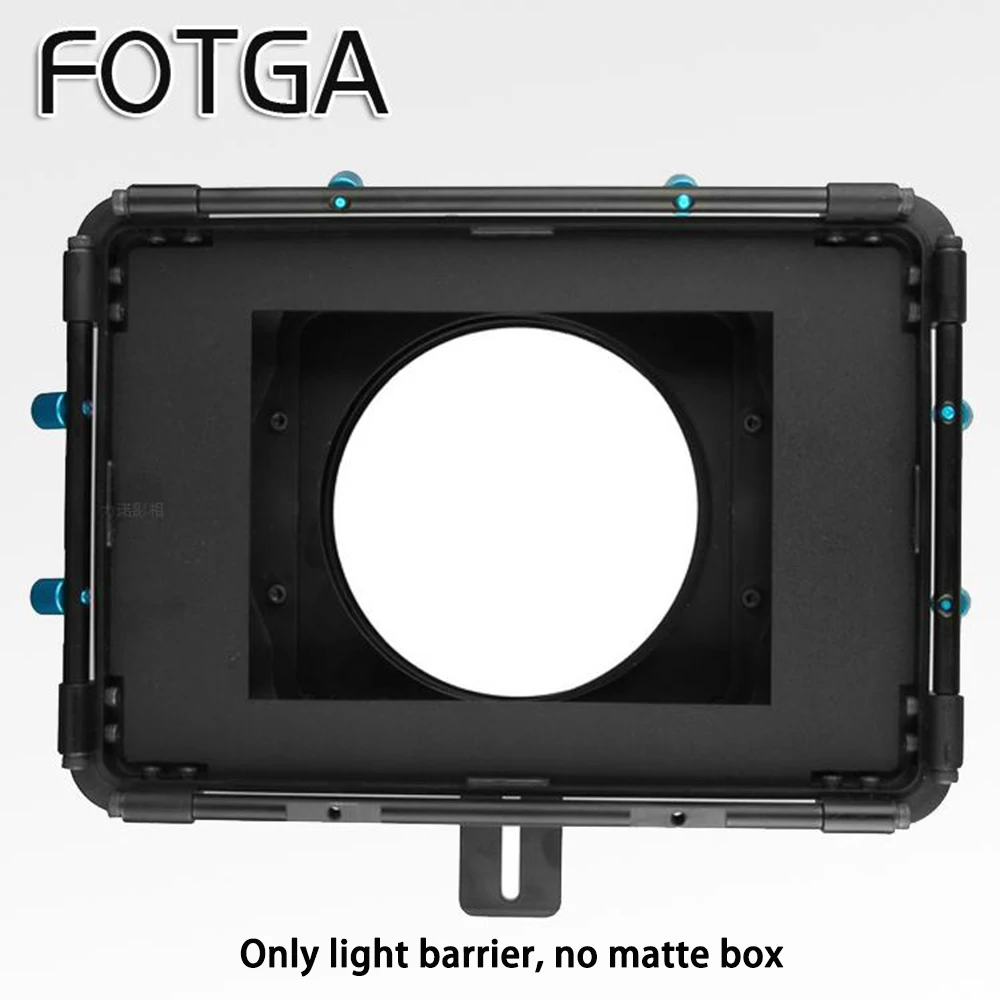 Fotga Dp3000 Matte Box Light Barrier Shade Bucket Light Blocker 5 D2 Kit Fotocamera 16:9 4:3 Bmcc Red One Follow Focus Photography