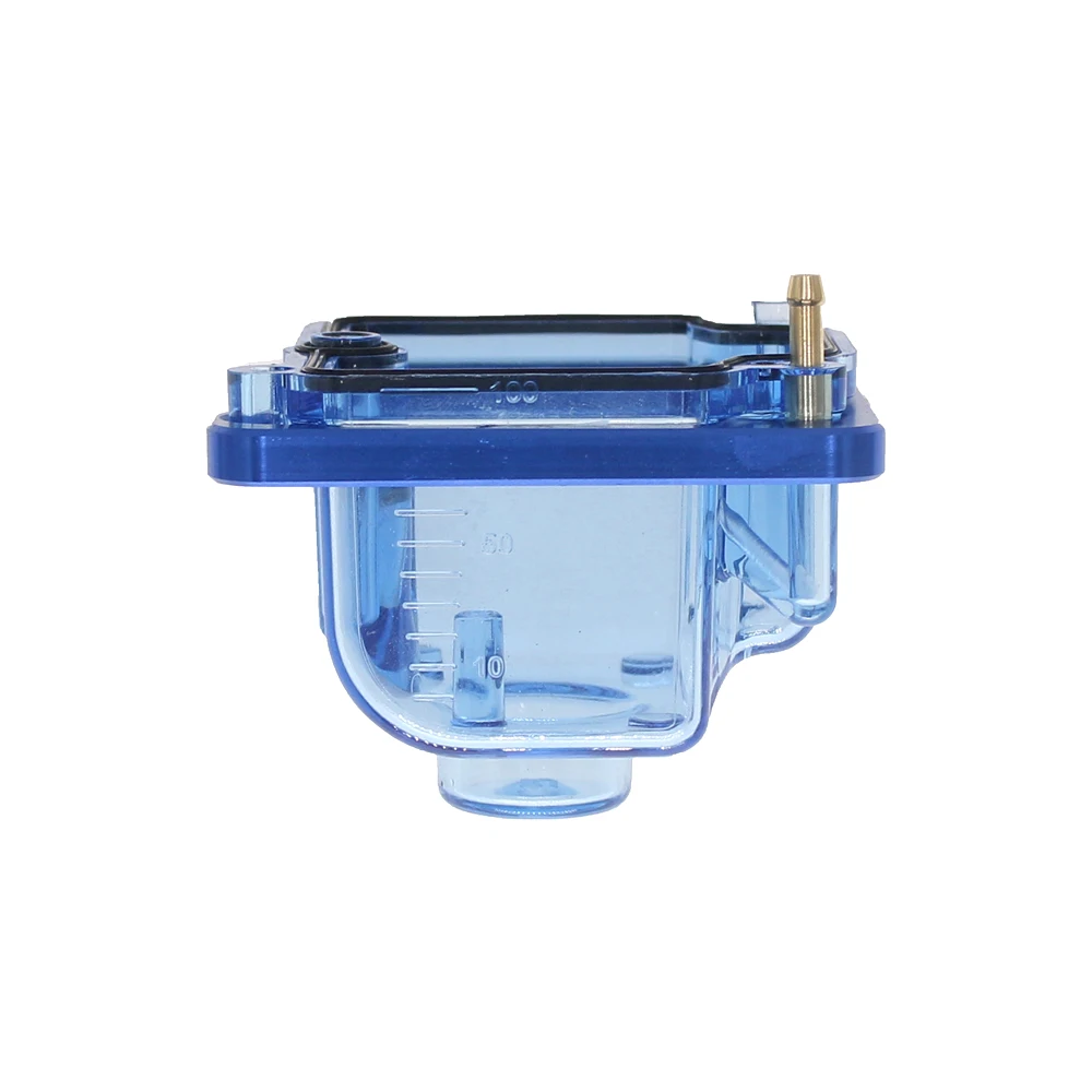Carburetor Clear Float Bowl Carb Clear Bottom Transparent Float Bowl Oil Cup for PWK 21 24 26 28 30 32 34mm Multiple ColorS