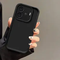 Shockproof Bumper Cover - Enhanced Protection Phone Case for Vivo iQOO Z9 Turbo (Tyjt black)
