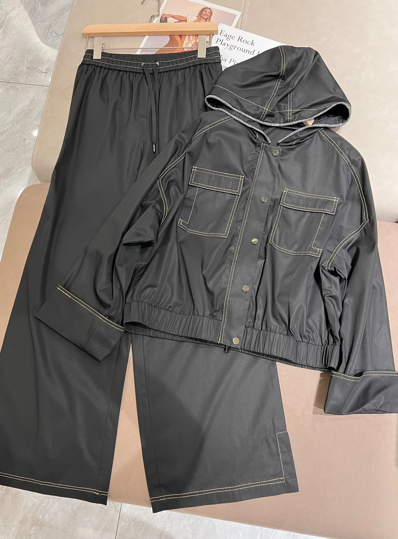 

Летний спортивный комплект из высококачественного хлопка