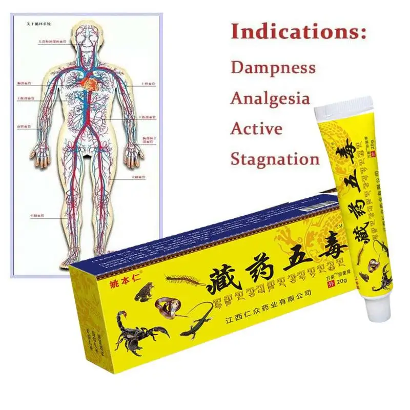 1pc Scorpion Venom Painkiller Ointment Arthritis Joints Medi Inspire Uplift