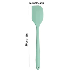 Premium Silicone Non - Stick Heat - Resistant Spatula for Baking and Kitchen Use (L - Green)