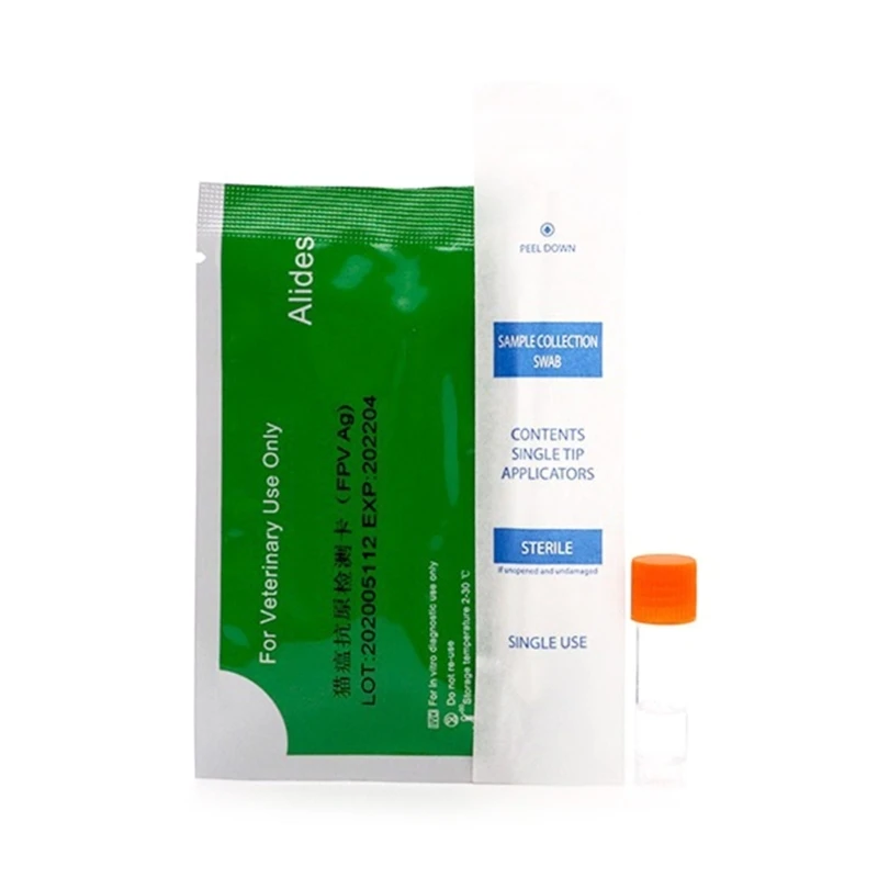 Canine Distemper/Adeno Test for Dogs Cats Easy and Effective Test Pet CPV CDV FPV CCV Toxo Set of 20 Dog Virus Detection Card Feline Virus Test Kits