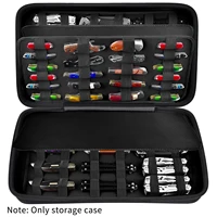 (CASE ONLY)Knife Display Case for 66+ Pocket Knives. Folding Holder, Butterfly Storage Organizer, Knives Roll Collection Pouch 1