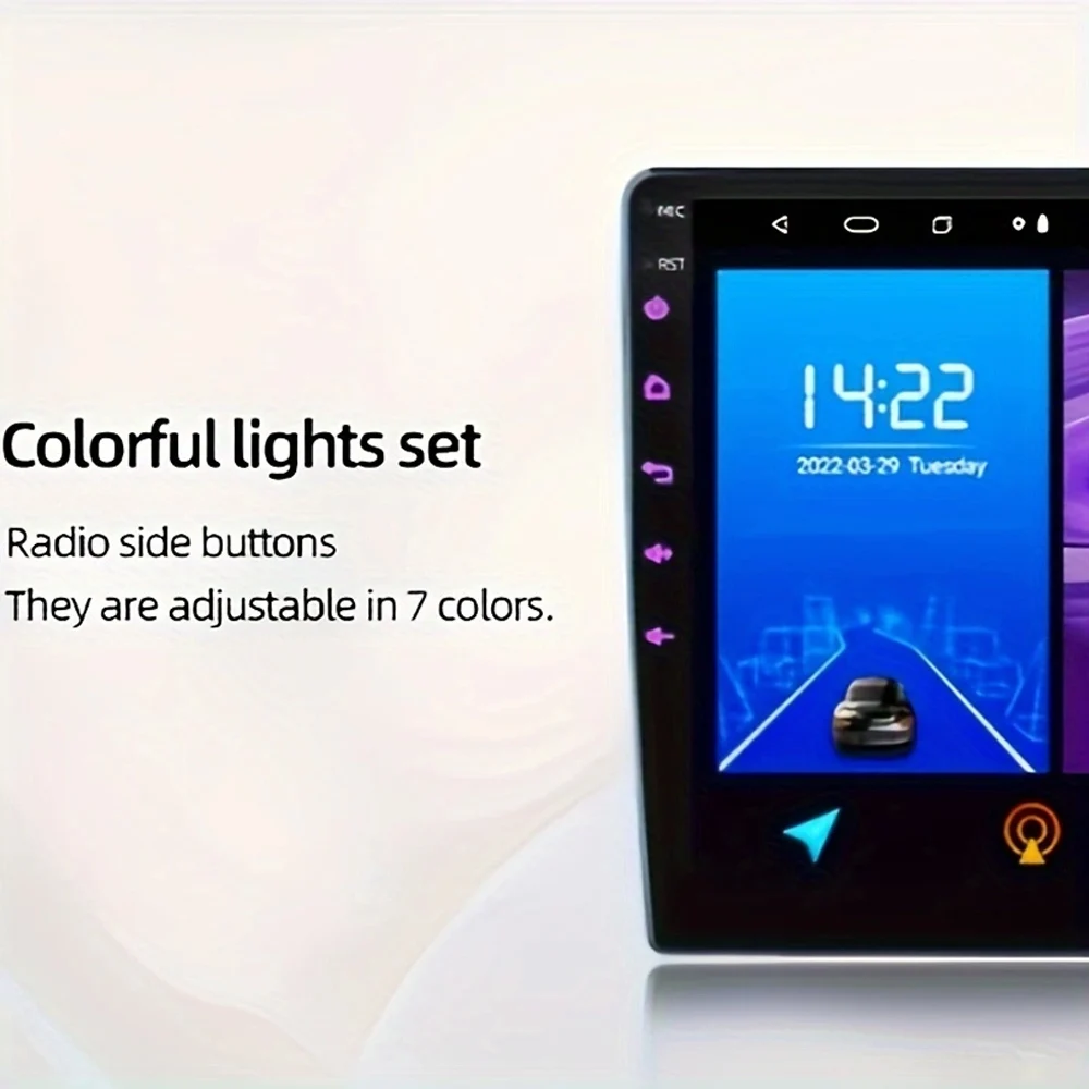 Car multimedia player Car radio Wireless carplay Wireless carplay adapter Smart carplay box Android 14 Car GPS multimedia radio carplay Android auto 2DIN Universal 7/9/10 inch video player DSP RDS 2G 4G 64G