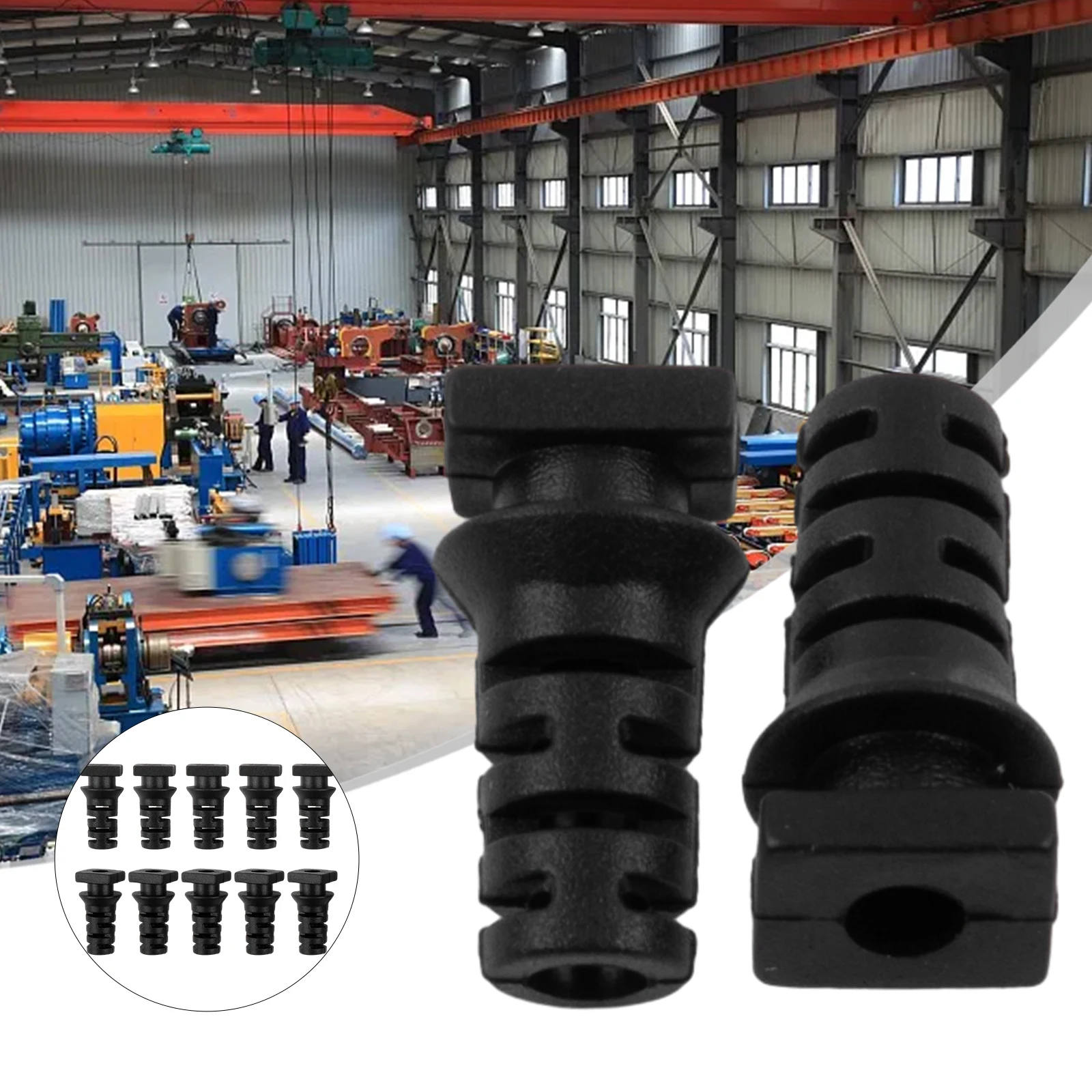 Cable Gland Connector Rubber Strain Relief Cord Sleeves Waterproof Cable Protectors 10pcs cable wire protector cable sleeve cable protector cable sleeve protector protective sleeve
