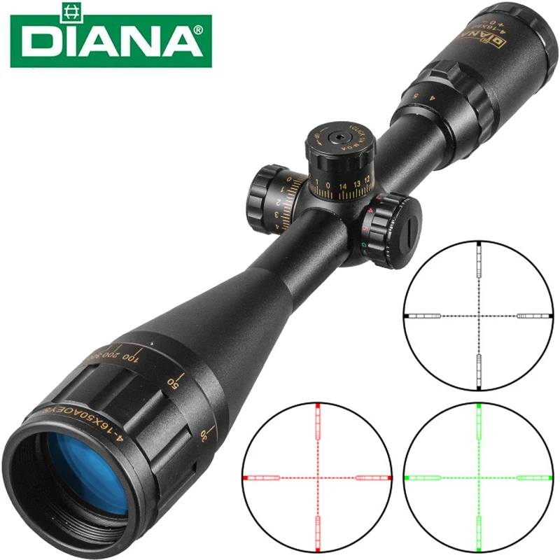 

DIANA 4-16x50 hunting accessories Tactical Optical sight airsoft accessories Sniper Rifle Scope Spotting scope for rifle hunting