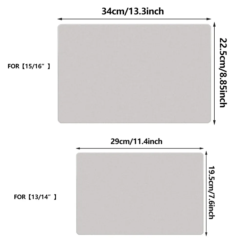 Ultra Fine Fiber Dust Film for Laptop Keyboard Cover Suitable for MacBook Pro 13/14/15/16 Inch Laptop Screen Cleaning Cloth 5