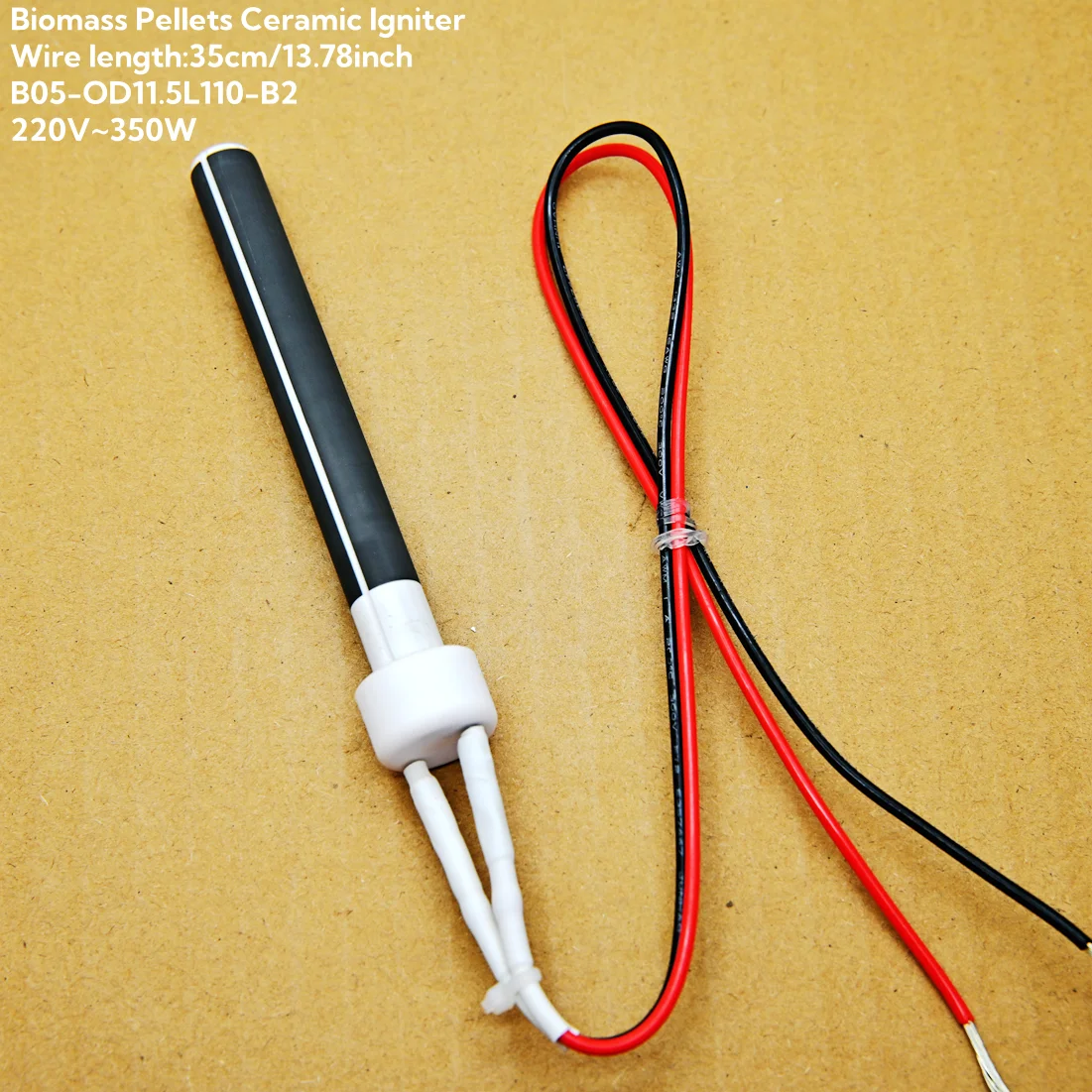 220V350W Fast Ignition Wood Pellet Stove Firestarter, Energy-saving and Environmentally Friendly, Long Lifespan