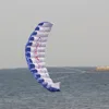 Professional Double Power Stunt Kite Dual Line 30 Meters Line 1.4m Parachute Kite Soft Flying Toy Sport Beach Kite Friend Games 2