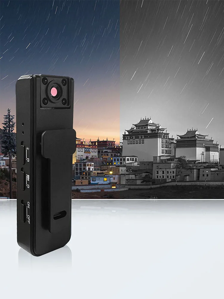 HD-Smart-Kamera, drehbares Objektiv, langlebige, tragbare Stift-Bewegungskamera mit Nachtsicht_voghion.com