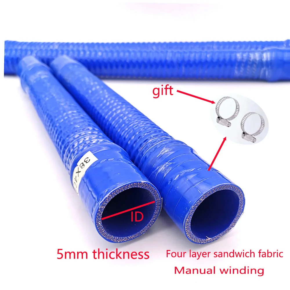 Automotive Silicone Hose ID16-110mm Universal Connection Radiator Pipe Turbine Intake Pipe