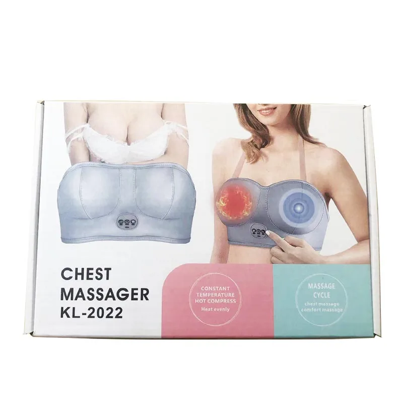 TAKROL-Soutien-gorge de massage des seins à vibration électronique