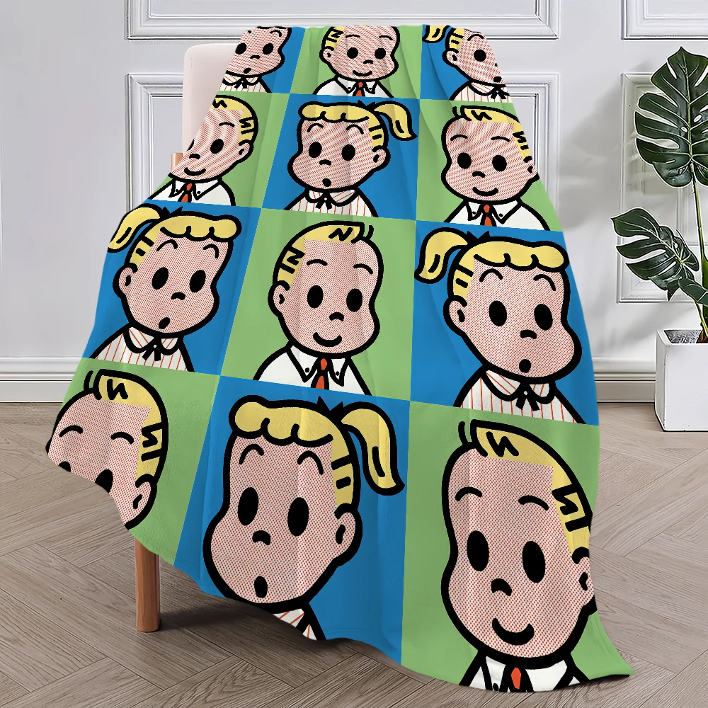 Art Cute Osamu Goods Blanket Plush Nap Sofa rug for Living Room Warm Office Bedroom Birthday Home Travel Kid Gifts 3