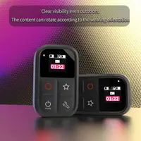 Caméra d'action étanche avec télécommande Bluetooth pour Insta360 X5/X4/X3/GO3S/AcePro2, contrôleur de caméra avec écran LCD 2