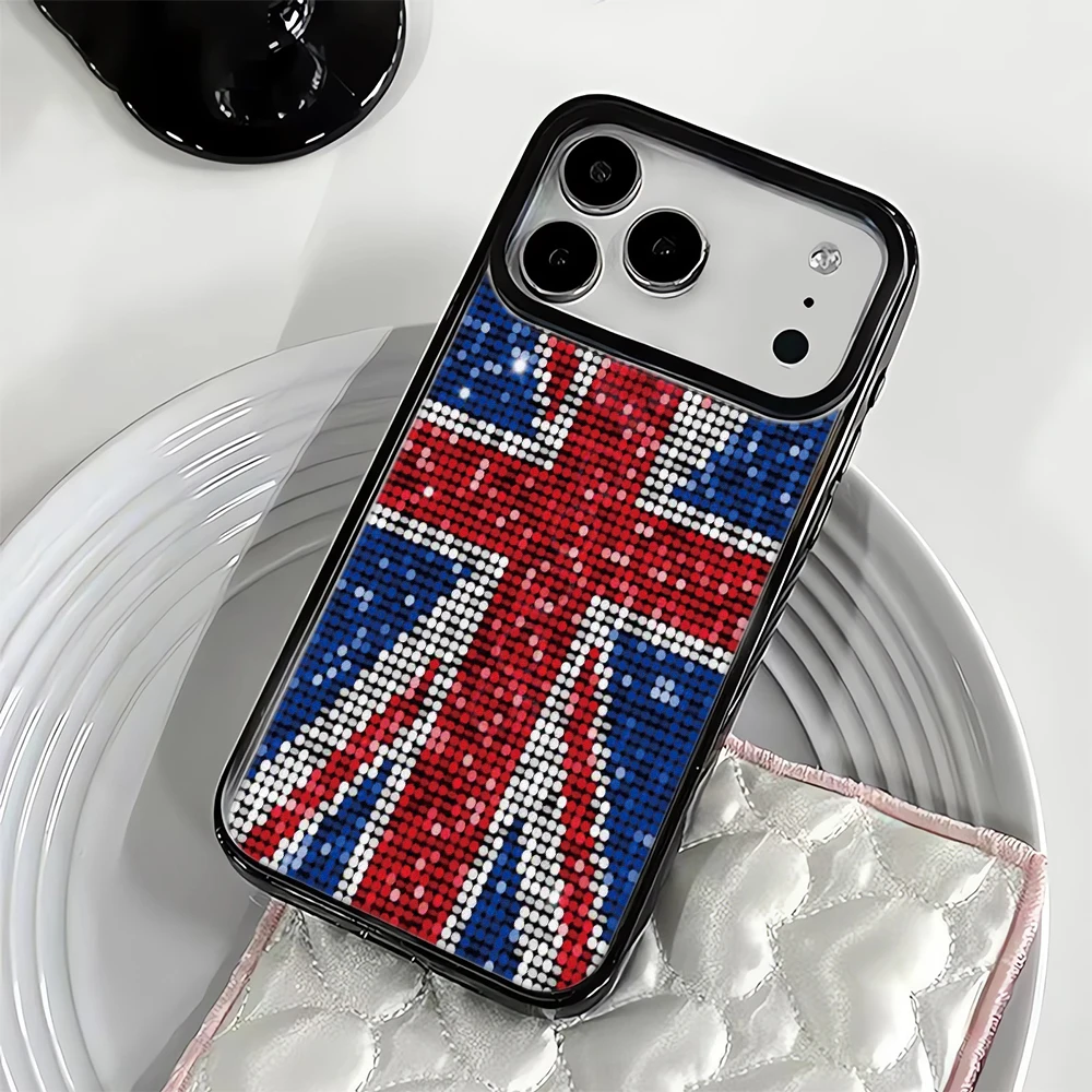 National Flag Series Silicone Shockproof Phone Case Cover