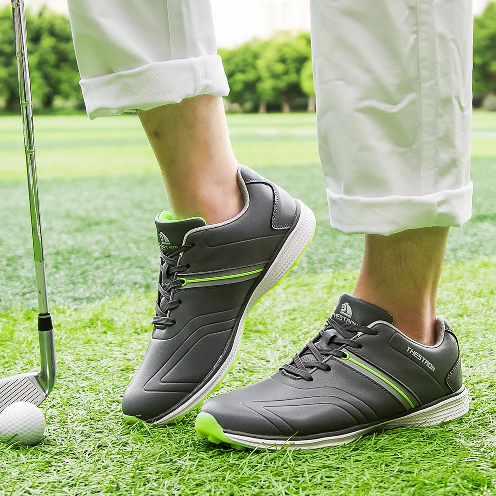 Waterproof Golf Shoes for Men Big Size Professional Mens Golf Sport Sneakers Lightweight Outdoor Trainers golf shoes