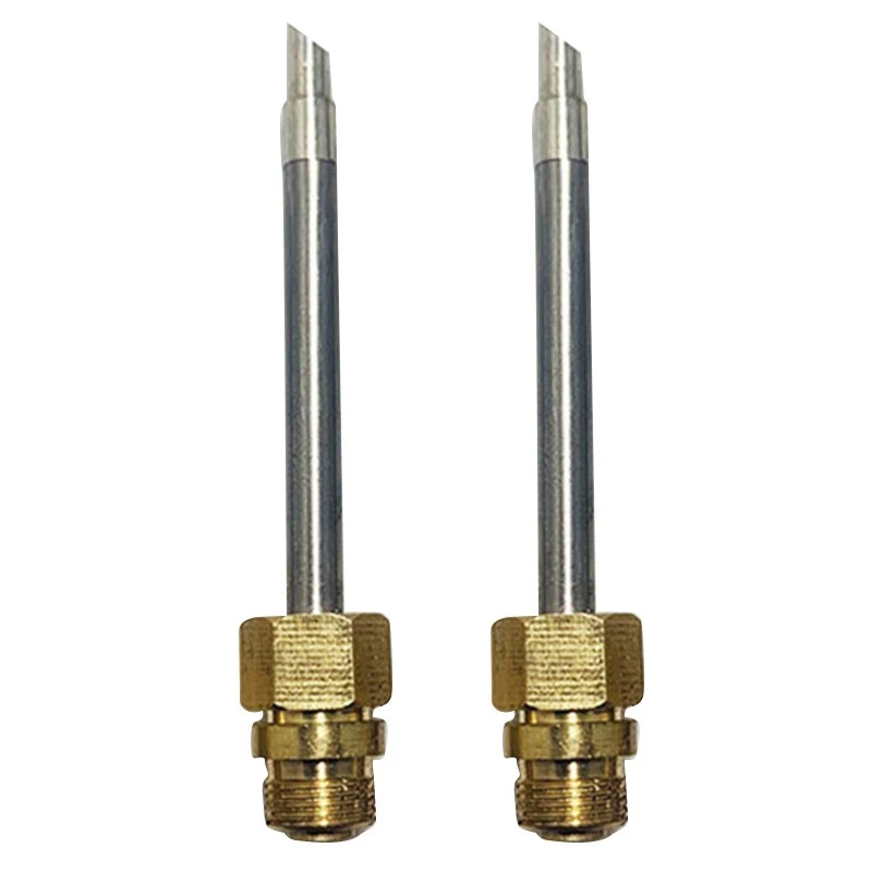 

2X 510 Interface Soldering Iron Tip Mini Portable USB Soldering Iron Tip Welding Rework Accessories, Horseshoe