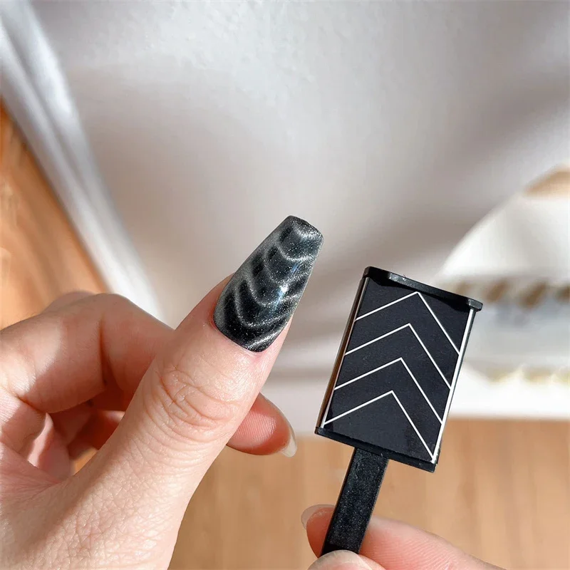 Magnetic Nail Art Tools Stick Cat Eye Nail Gel Magnets Bar Heart Wave Stripe Iron Absorp Force