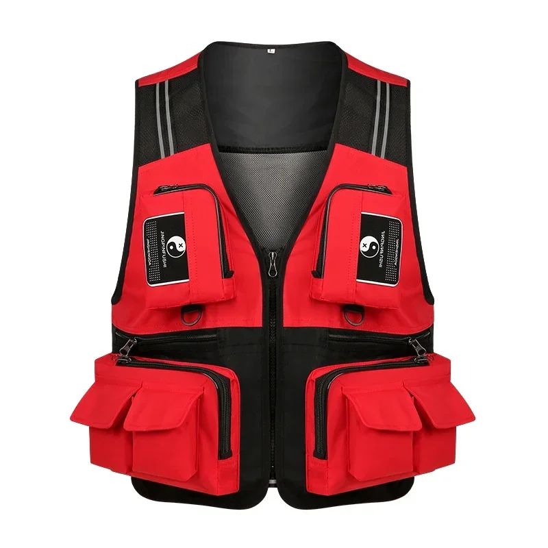  slider image of Fishing Vest Detachable Multiple
