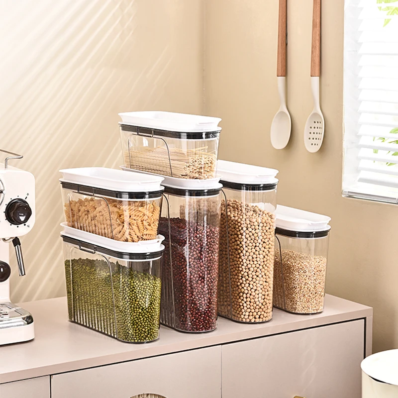 Transparent Sealed Moisture-Proof Insect Proof Storage Tank For Miscellaneous Grains Pet Grain kitchen storage box rice storage box food storage pots food storage container food storage can food storage box storage box