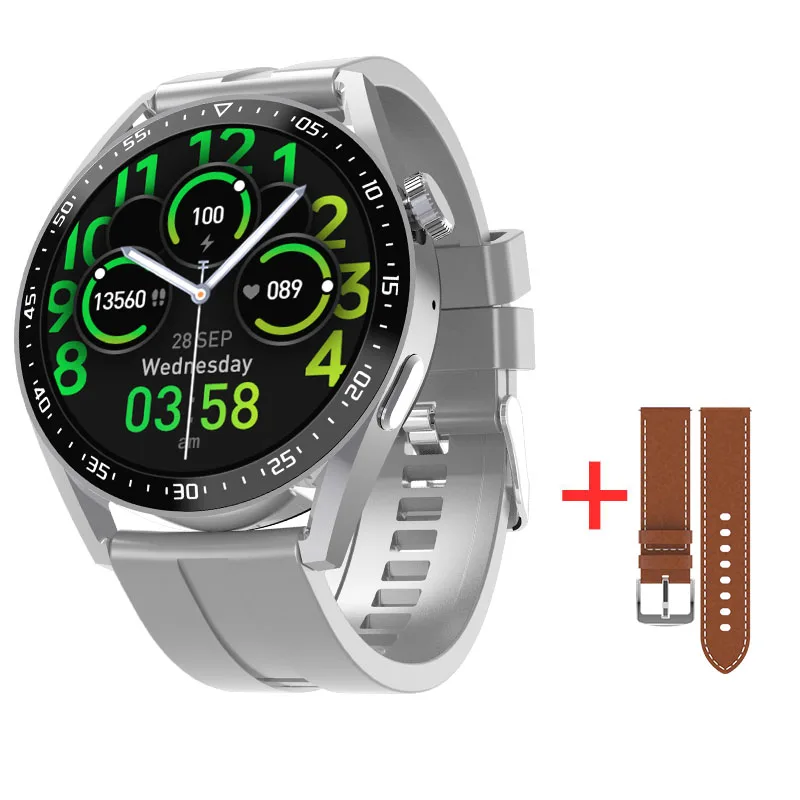Abmtr HW28 SmartWatch 2022 Men NFC 1.39 Inch Voice Assistant Bluetooth Call Calories Sport Women smartwatch pk Huawei GTR 3 GTS2 
