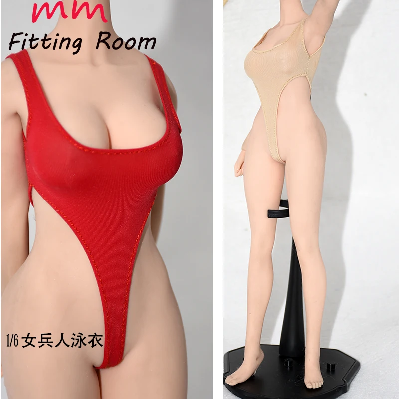 

1/6 scale female doll clothing sexy swimsuit fit 12'' TBLeague JIAOU DOLL action figure