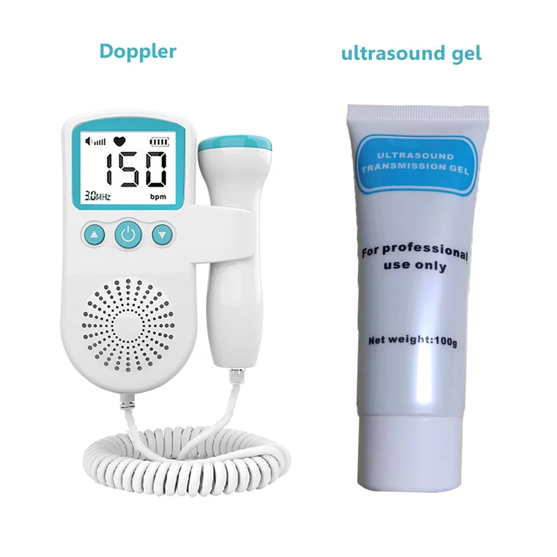 Doppler Ultrasound Gel Termometro Frontale Tiralatte Aspiratore Nasale Ossimetro Set Combinato Di Dispositivi Per La Pressione Sanguigna