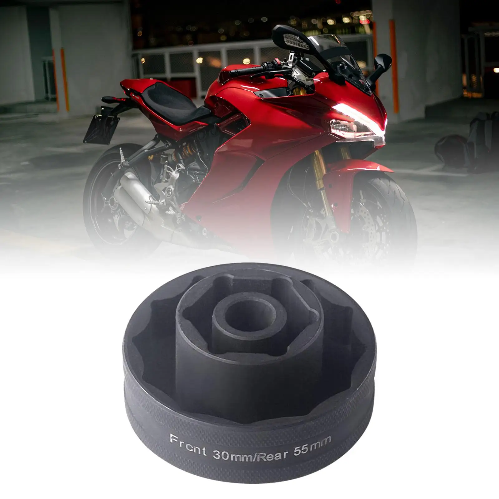 DPTOOL wielmoersleutel, compatibel met Ducati-motorfietsen, 30 mm, 55